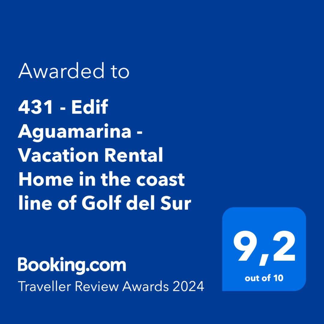 סן מיגל דה אבונה 431 - Edif Aguamarina - Vacation Rental Home In The Coast Line Of Golf Del Sur מראה חיצוני תמונה
